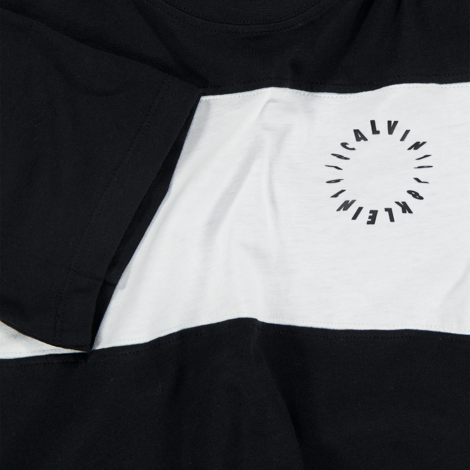 Calvin Klein Kinder Jongens T-Shirt In Zwart