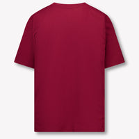 Calvin Klein Kinder Jongens T-Shirt In Bordeaux