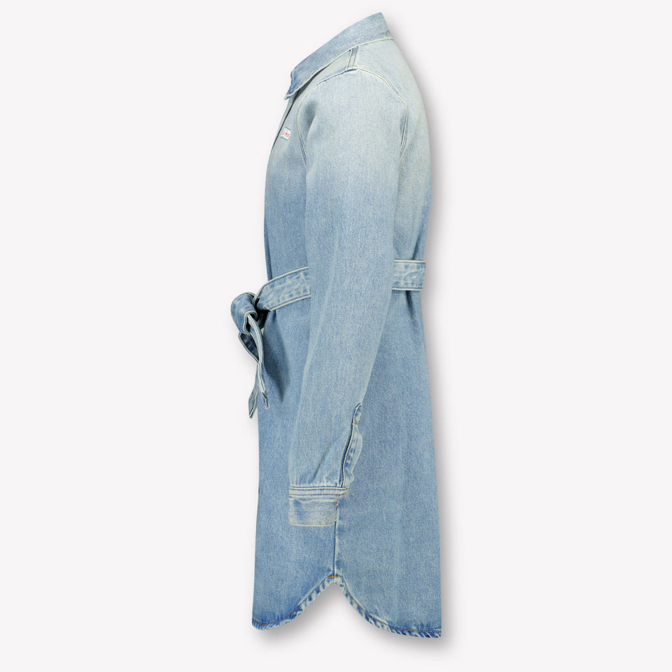 Calvin Klein Kinder Meisjes Jurk In Blauw