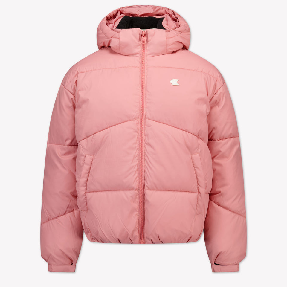 Calvin Klein Kids Girls Winter Coat  Dark Pink