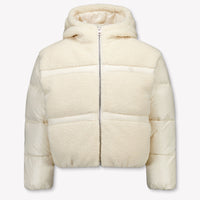 Calvin Klein Kinder Meisjes Winterjas In Off White