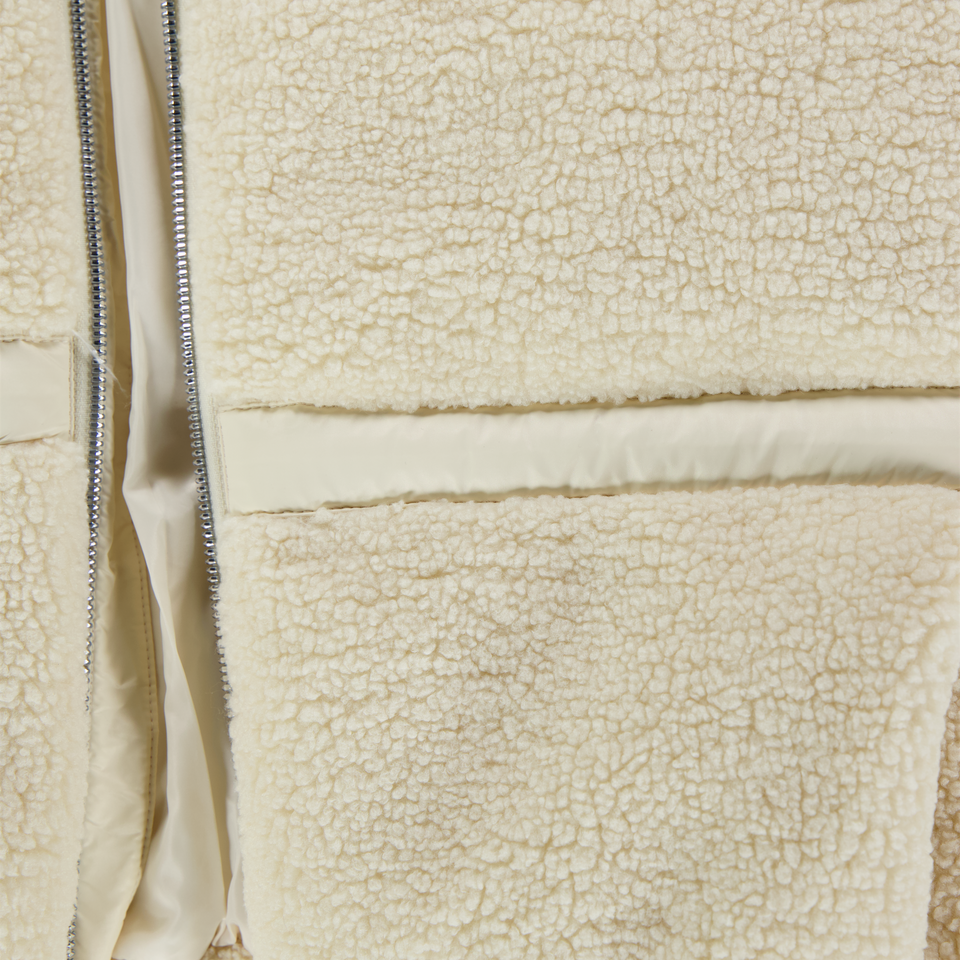 Calvin Klein Kinder Meisjes Winterjas In Off White