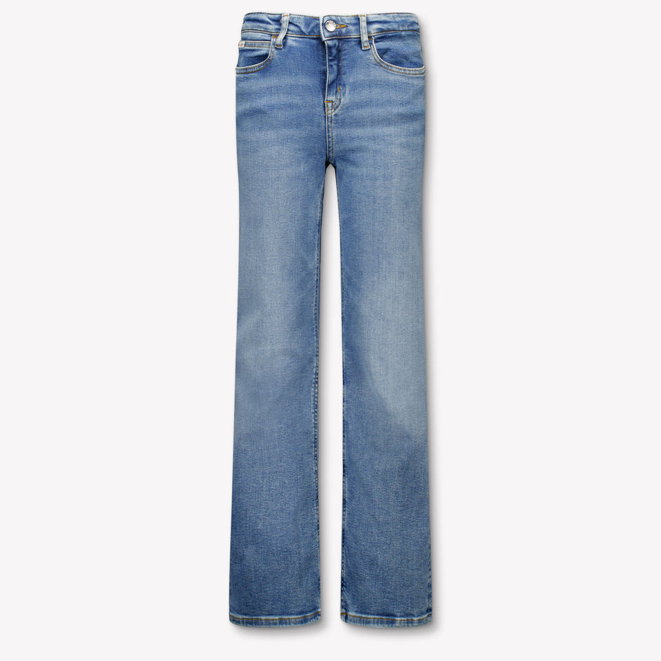 Calvin Klein Kinder Meisjes Jeans In Blauw