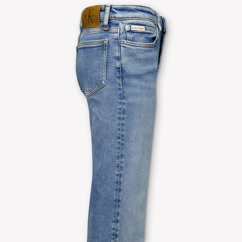 Calvin Klein Kinder Meisjes Jeans In Blauw