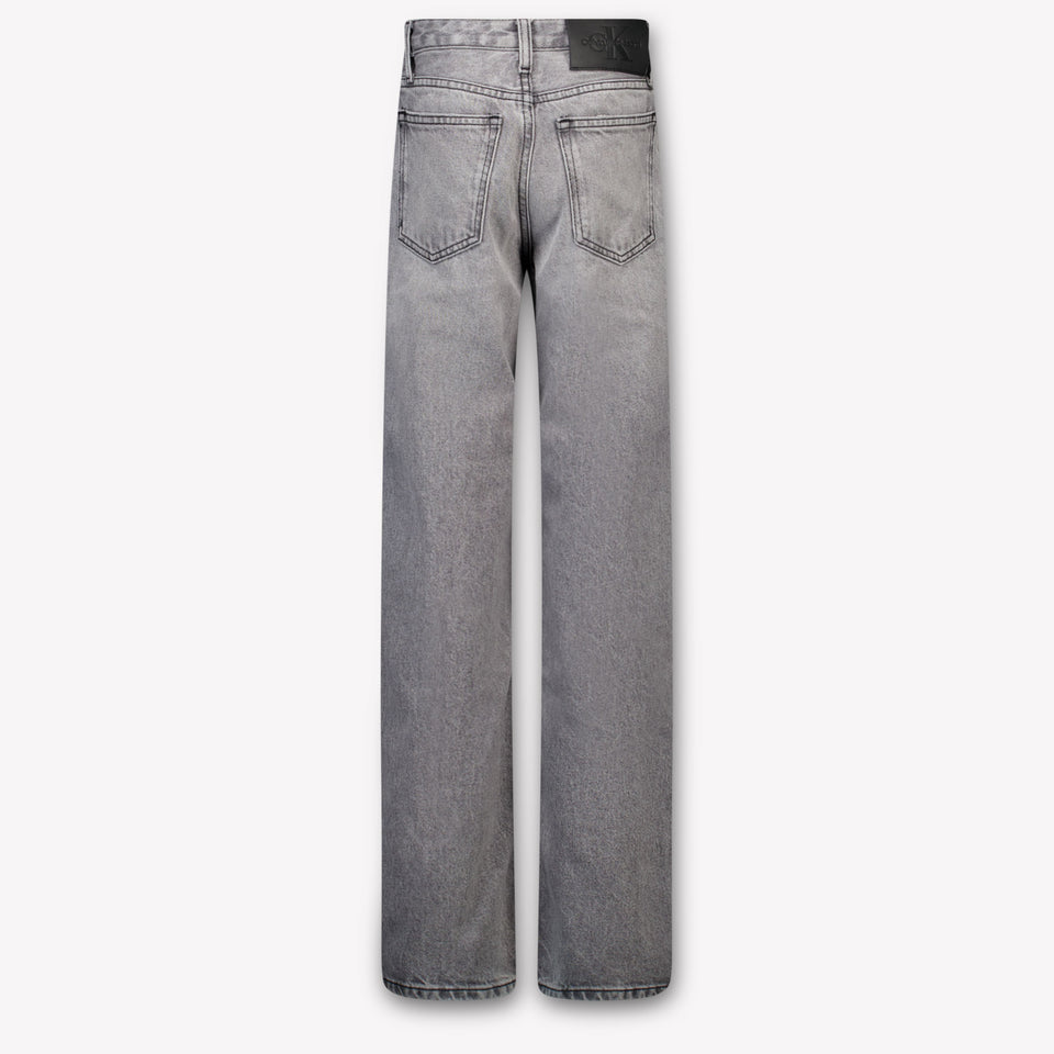 Calvin Klein Kinder Meisjes Jeans In Grijs