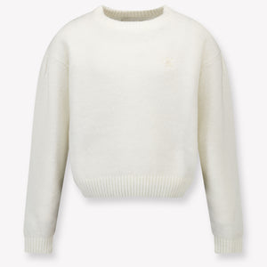 Calvin Klein Kinder Meisjes Trui In Off White