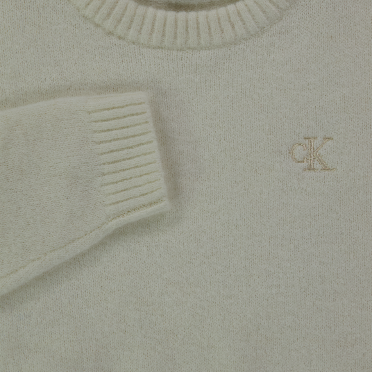 Calvin Klein Kinder Meisjes Trui In Off White