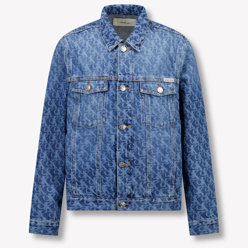 Calvin Klein Kinder Unisex Spijkerjassen In Blauw
