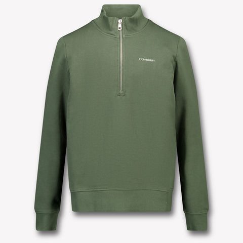 Calvin Klein Kids Unisex Sweater  Army