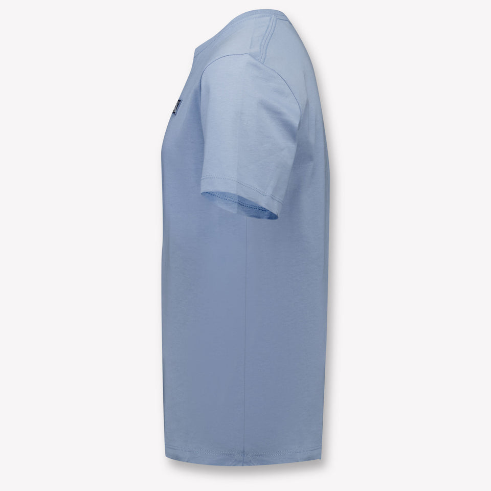 Calvin Klein Kids Unisex T-Shirt  Light Blue