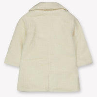Guess Kinder Meisjes Faux Fur Jassen In Off White