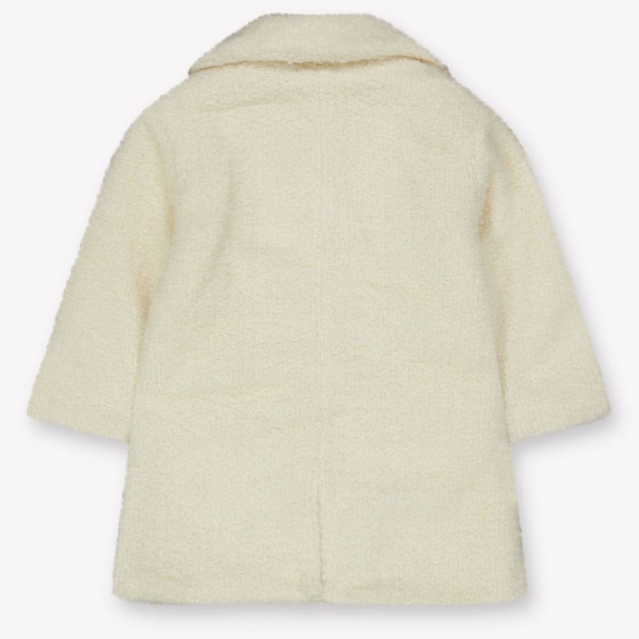Guess Kinder Meisjes Faux Fur Jassen In Off White