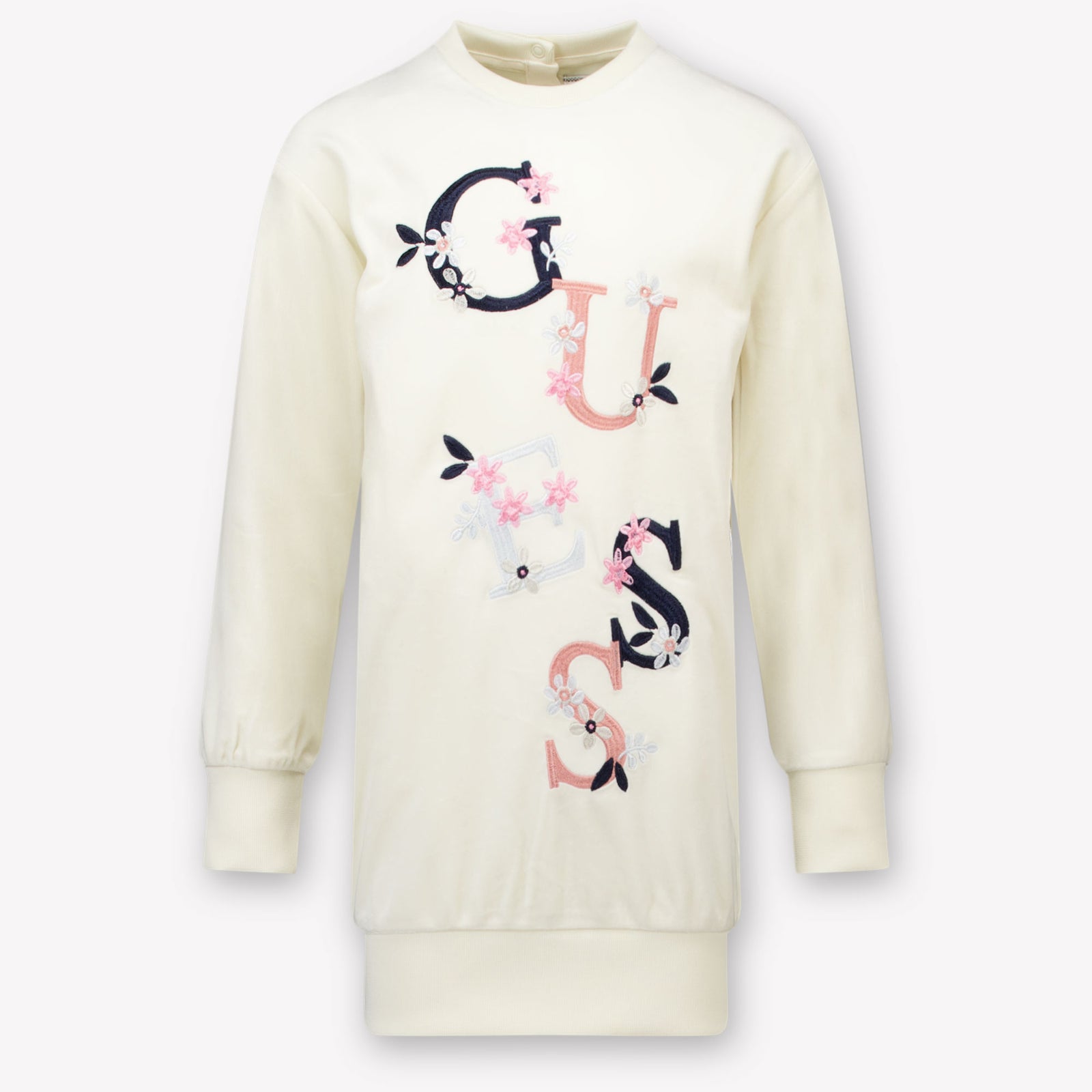 Guess Kinder Meisjes Jurk In Off White