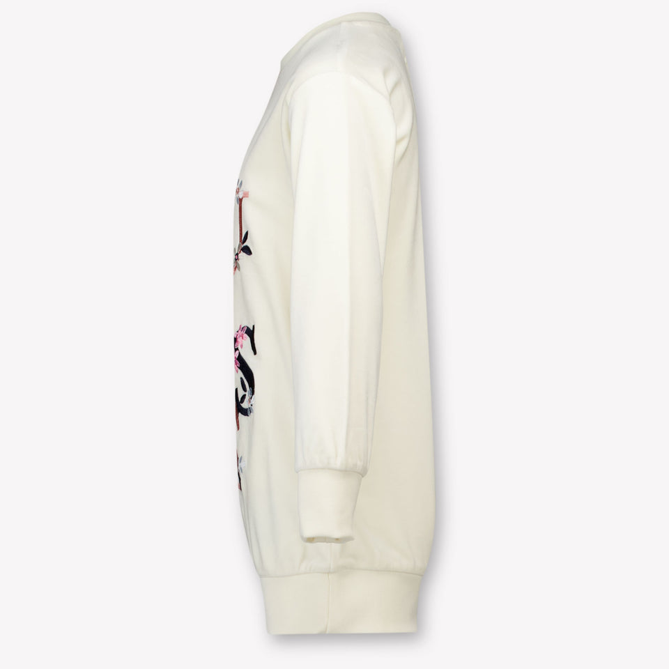 Guess Kids Girls Dress Offwhite