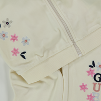 Guess Kinder Meisjes Joggingpak In Off White