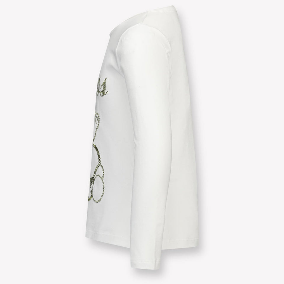 Guess Kinder Meisjes T-Shirt In Wit
