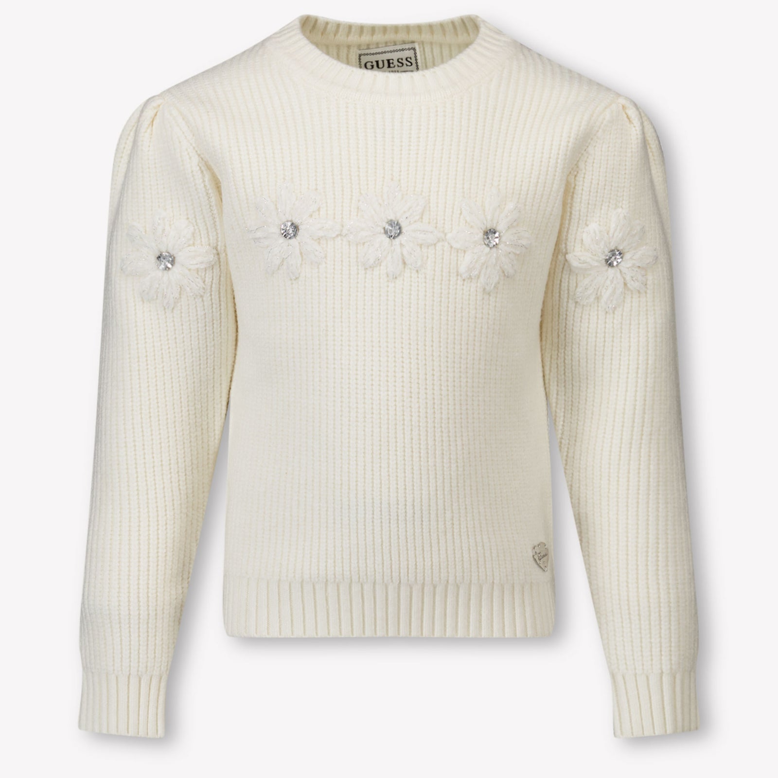 Guess Kinder Meisjes Trui In Off White
