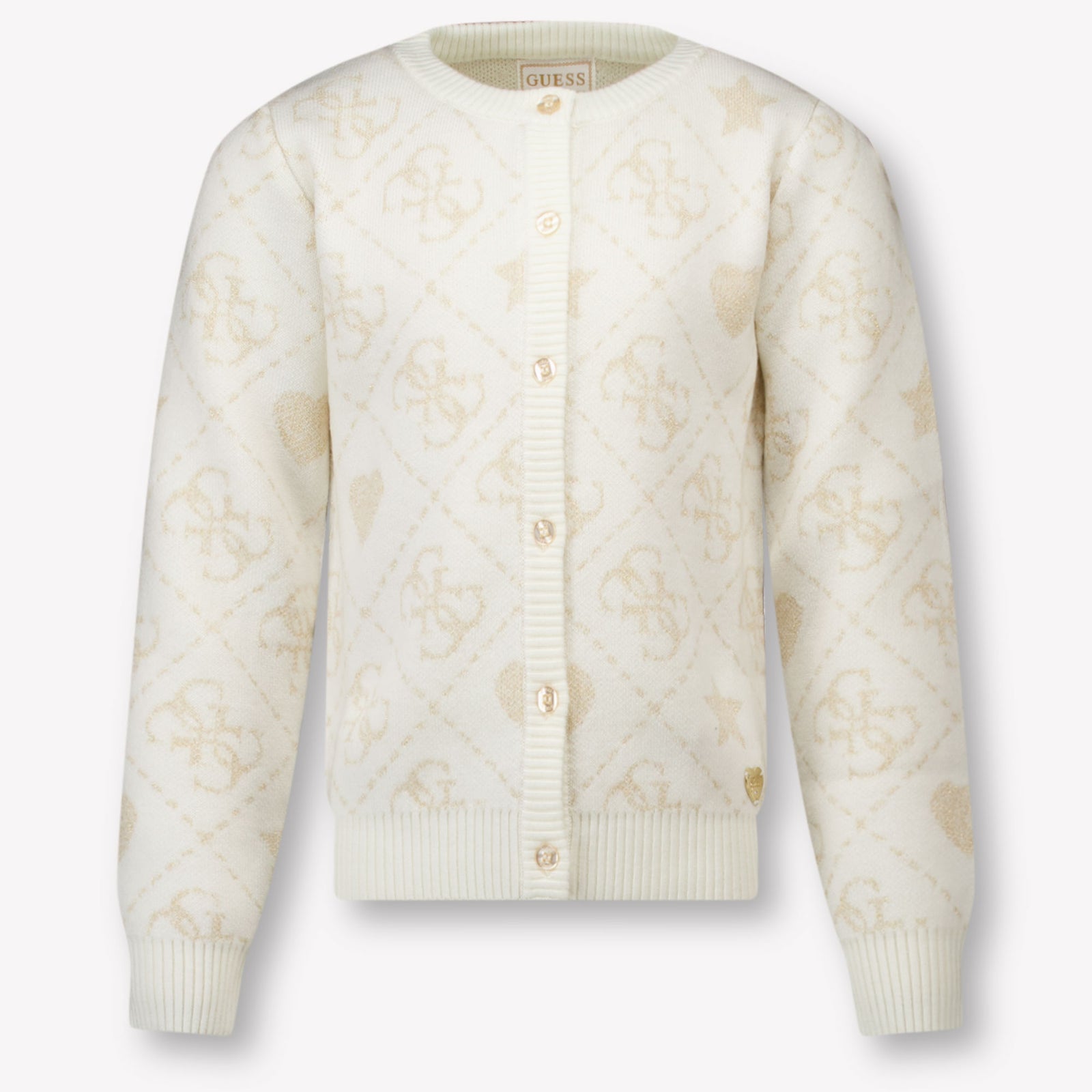 Guess Kinder Meisjes Vest In Off White