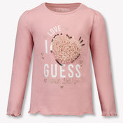 Guess Kids Girls  T-Shirt Pink