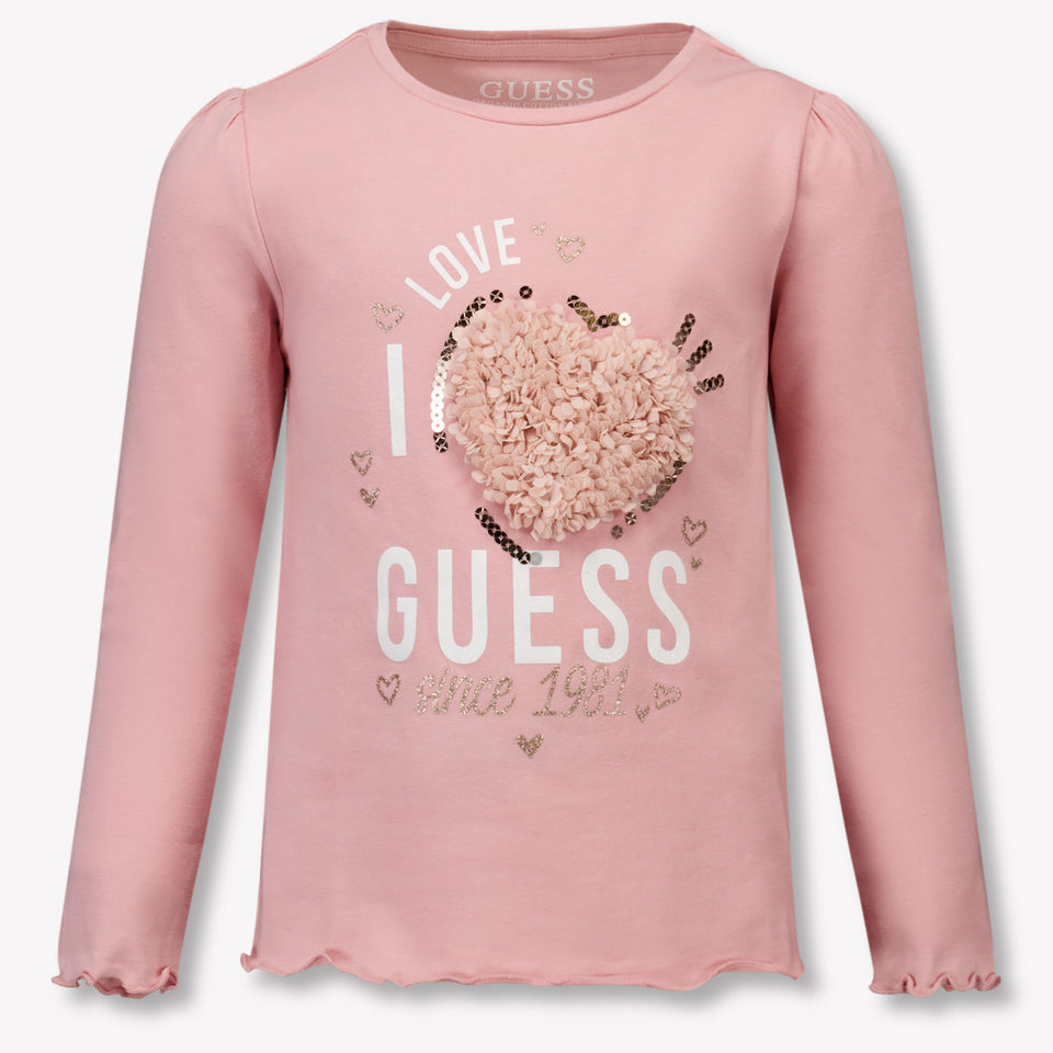 Guess Kids Girls  T-Shirt Pink