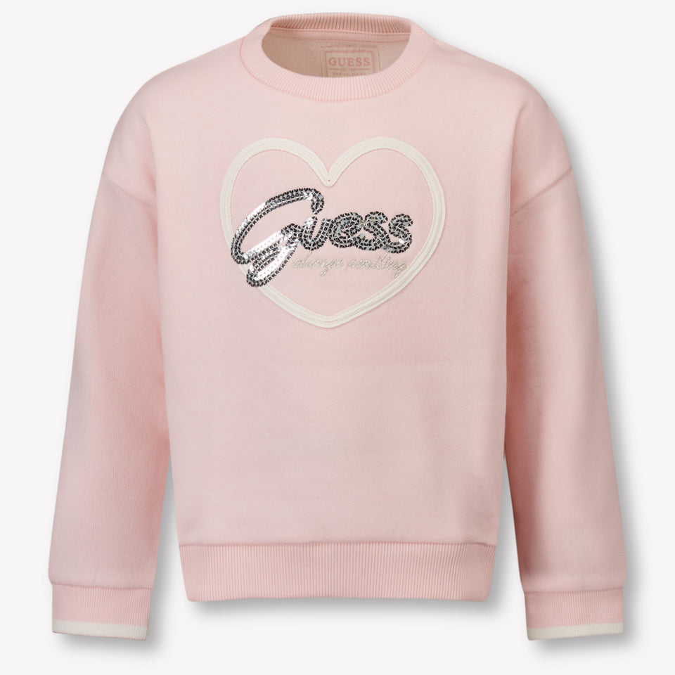 Guess Kinder Meisjes Trui In Roze
