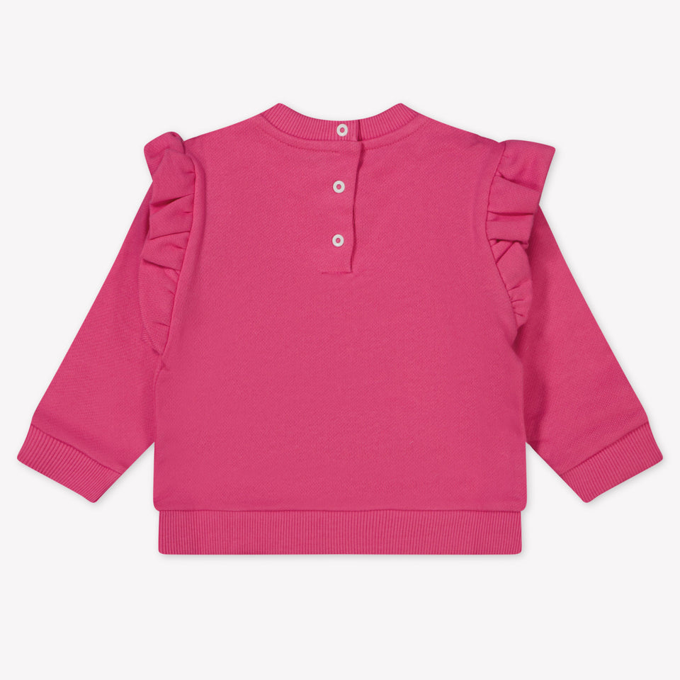Balmain Baby Meisjes Trui In Fuchsia