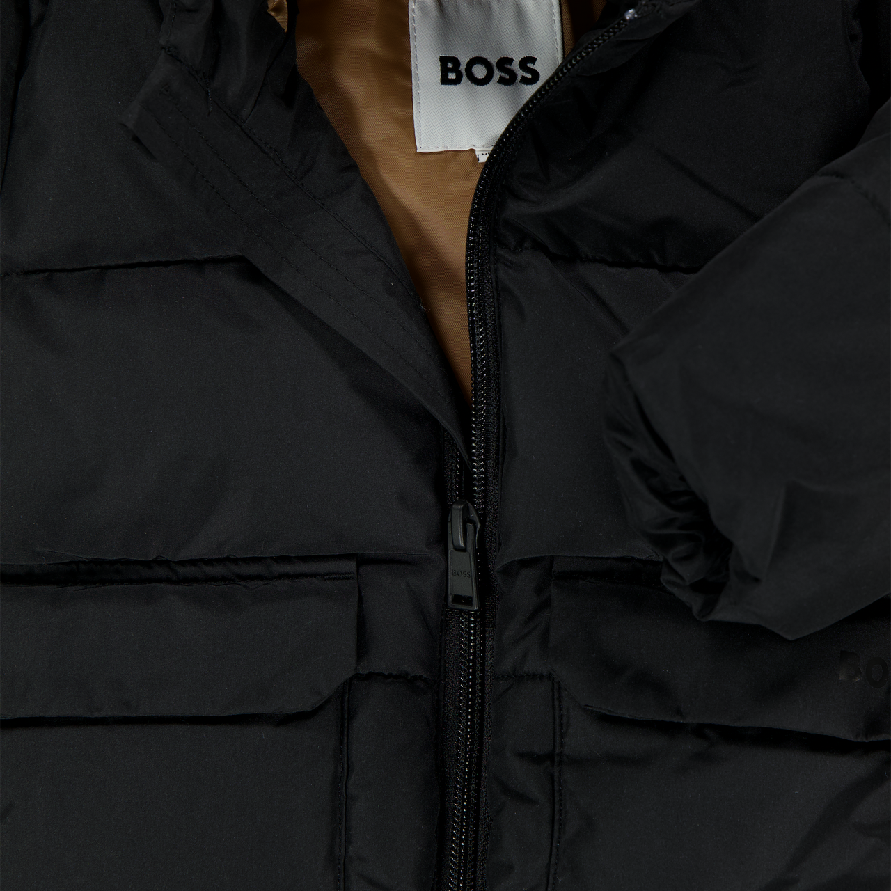 Boss Baby Jongens Winterjas In Zwart