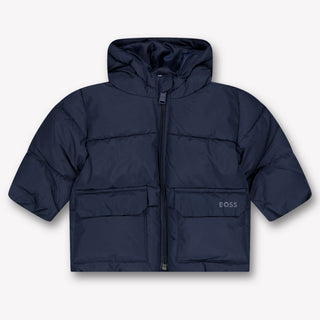 Boss Baby Jongens Winterjas In Navy