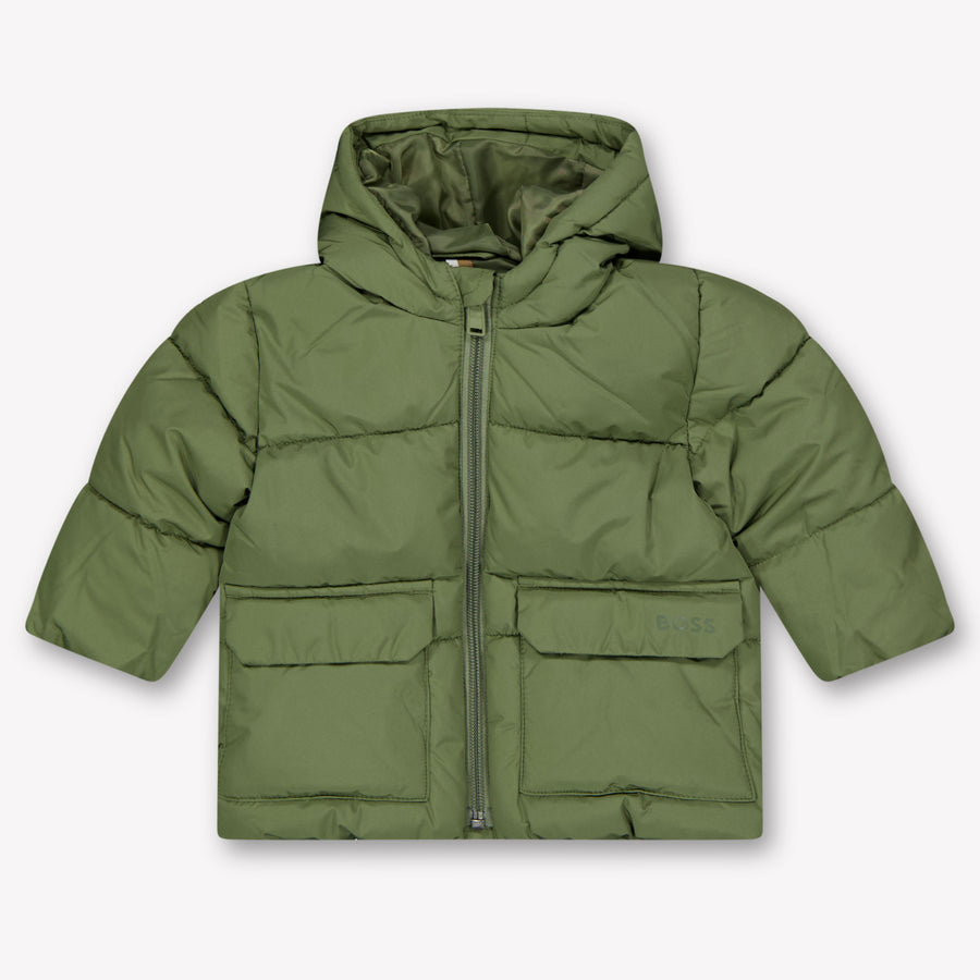 Boss Baby Jongens Winterjas In Army