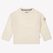 Boss Baby Boys Sweater  Offwhite