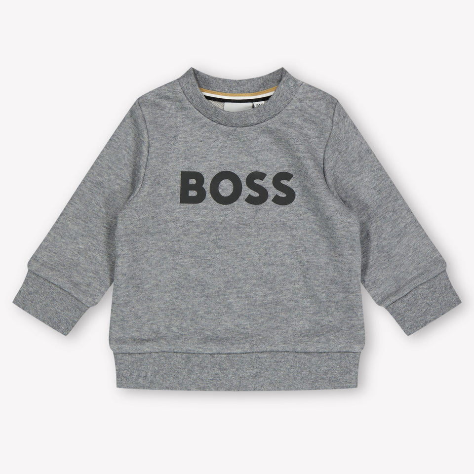 Boss Baby Boys Sweater  Gray