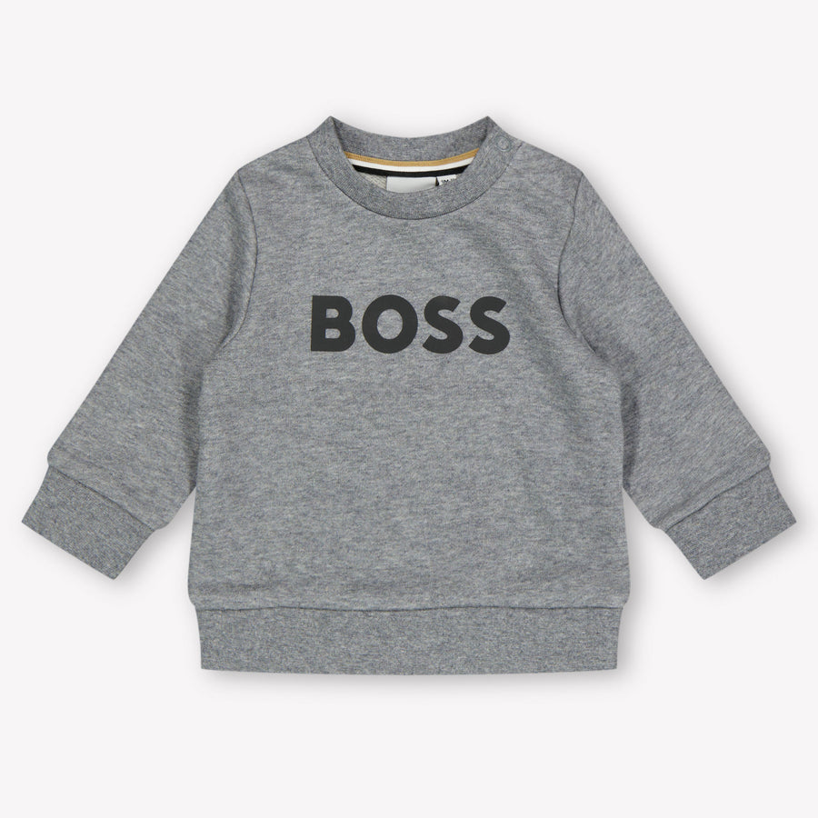 Boss Baby Jongens Trui In Grijs