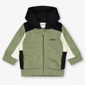 Boss Baby Boys Cardigan Army