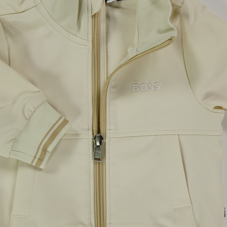 Boss Baby Jongens Vest In Off White
