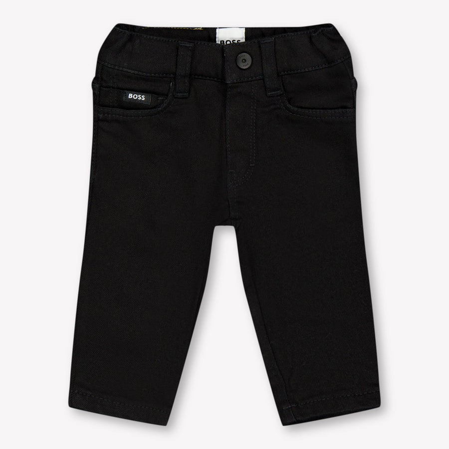 Boss Baby Jongens Jeans In Zwart