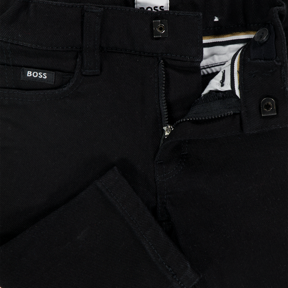 Boss Baby Jongens Jeans In Zwart