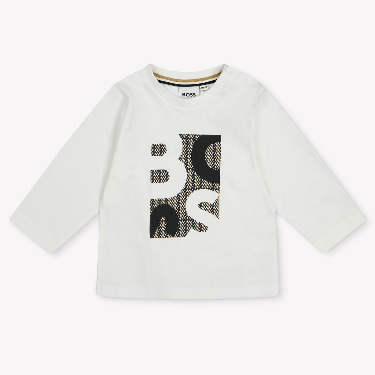 Boss Baby Jongens T-Shirt In Wit