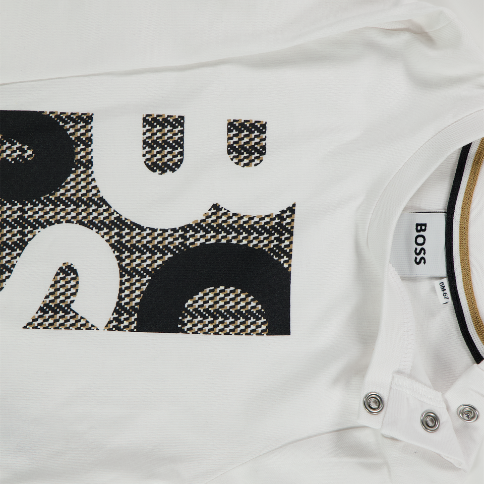 Boss Baby Boys T-Shirt  White