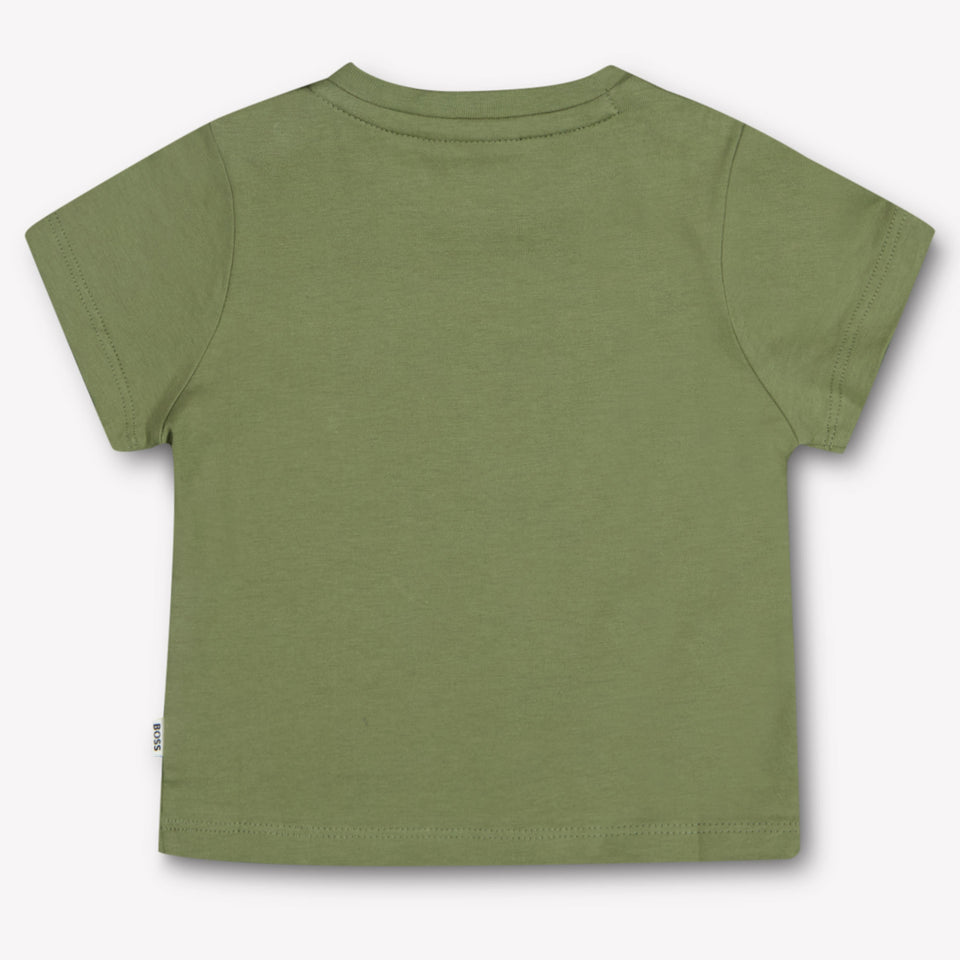 Boss Baby Boys T-Shirt  Army