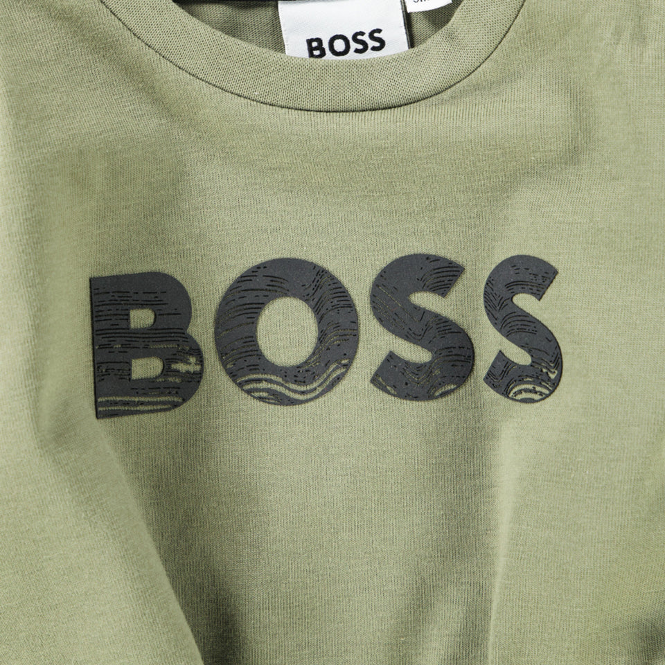 Boss Baby Jongens T-Shirt In Army