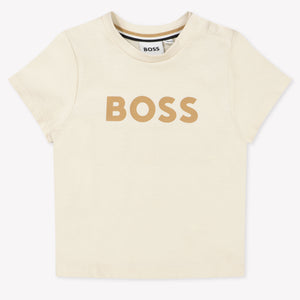 Boss Baby Jongens T-Shirt In Off White