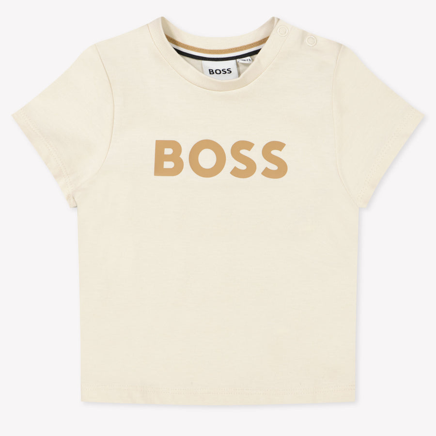 Boss Baby Jongens T-Shirt In Off White