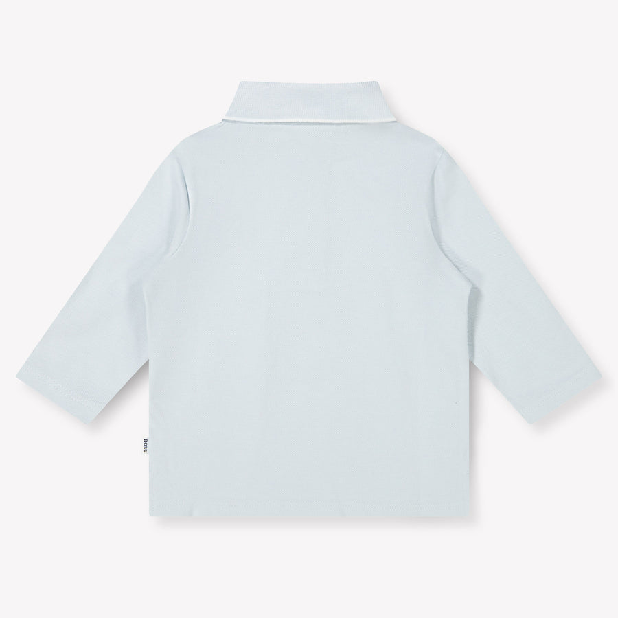 Boss Baby Jongens Polo In Licht Blauw