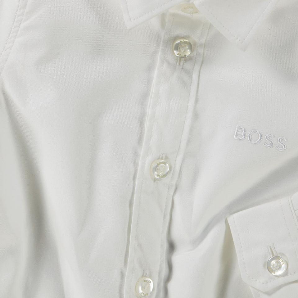 Boss Baby Boys Blouse  White