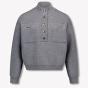 Chloe Kids Girls Sweater Gray