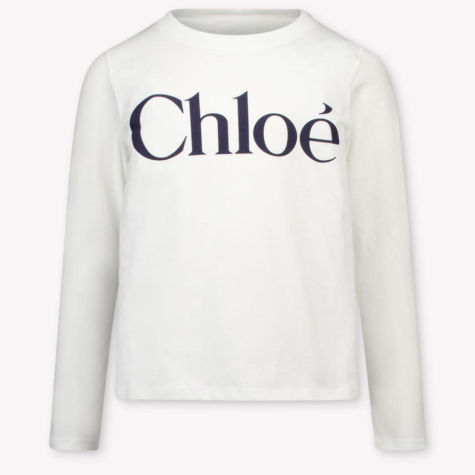 Chloe Kinder Meisjes T-Shirt In Wit