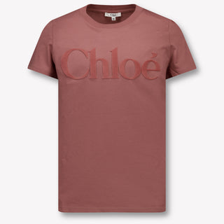 Chloe Kids Girls  T-Shirt Old Pink