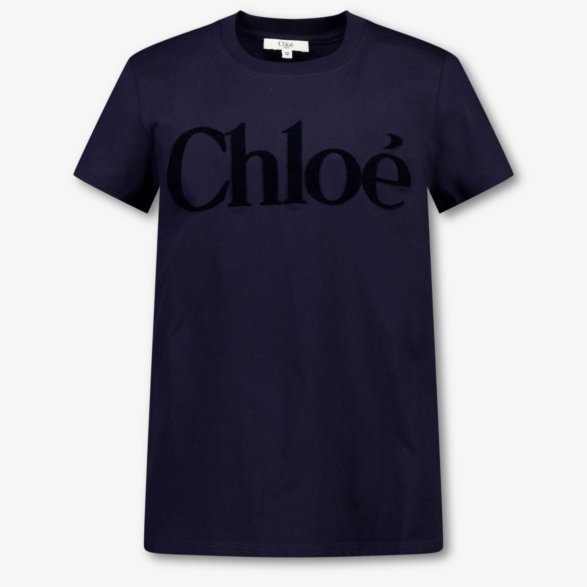 Chloe Kids Girls  T-Shirt Navy