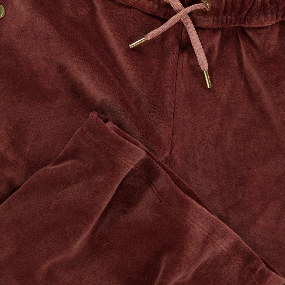 Chloe Kinder Meisjes Broek In Bordeaux