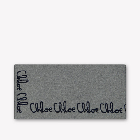 Chloe Kinder Meisjes Sjaals In Grijs